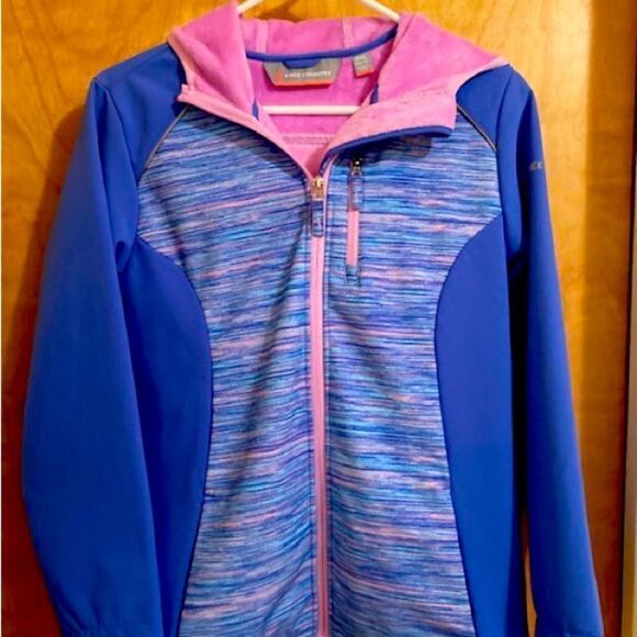 Free Country Jackets & Blazers - Women’s Full Zip Hooded Pink Purple Jacket by Free Country Athleisure Activewear